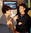 Charlette et Marie Line, l'htesse