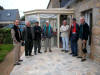 Hommes en plein air