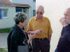 Madame Yvette et Monsieur Gilbert discutent, dd boit !