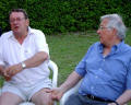 Guy Beffy sous le regard indulgent de Michel Fabre