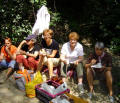 Elisabeth, Manou, Patricia, Christiane et Hlne