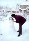 Bonne femme de neige : Nicole Roche (photo RL)